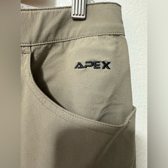 Men’s The North Face apex pants khaki color size 34 - Picture 2 of 5
